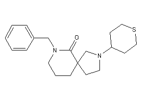 Image of 9-benzyl-2-tetrahydrothiopyran-4-yl-2,9-diazaspiro[4.5]decan-10-one