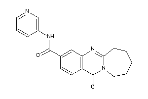 12-keto-N-(3-pyridyl)-7,8,9,10-tetrahydro-6H-azepino[2,1-b]quinazoline-3-carboxamide