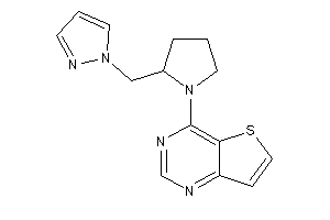Image of 4-[2-(pyrazol-1-ylmethyl)pyrrolidino]thieno[3,2-d]pyrimidine