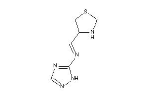 Thiazolidin-4-ylmethylene(1H-1,2,4-triazol-5-yl)amine