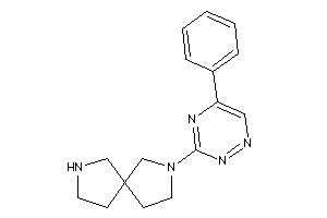 7-(5-phenyl-1,2,4-triazin-3-yl)-3,7-diazaspiro[4.4]nonane
