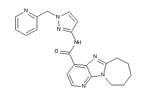 Image of N-[1-(2-pyridylmethyl)pyrazol-3-yl]BLAHcarboxamide
