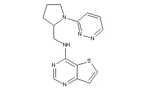 Image of (1-pyridazin-3-ylpyrrolidin-2-yl)methyl-thieno[3,2-d]pyrimidin-4-yl-amine