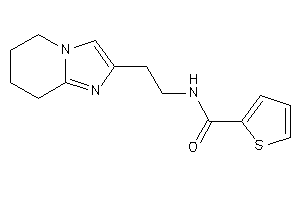 N-[2-(5,6,7,8-tetrahydroimidazo[1,2-a]pyridin-2-yl)ethyl]thiophene-2-carboxamide