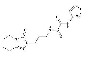 N'-isoxazol-3-yl-N-[3-(3-keto-5,6,7,8-tetrahydro-[1,2,4]triazolo[4,3-a]pyridin-2-yl)propyl]oxamide