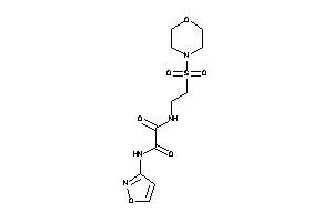 N'-isoxazol-3-yl-N-(2-morpholinosulfonylethyl)oxamide