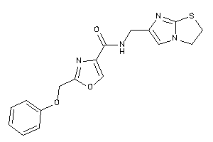 N-(2,3-dihydroimidazo[2,1-b]thiazol-6-ylmethyl)-2-(phenoxymethyl)oxazole-4-carboxamide
