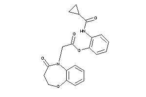2-(4-keto-2,3-dihydro-1,5-benzoxazepin-5-yl)acetic Acid [2-(cyclopropanecarbonylamino)phenyl] Ester