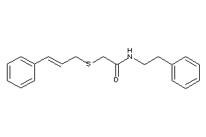 2-(cinnamylthio)-N-phenethyl-acetamide