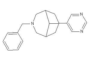 Image of 3-benzyl-9-(5-pyrimidyl)-3-azabicyclo[3.3.1]nonane