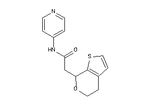2-(5,7-dihydro-4H-thieno[2,3-c]pyran-7-yl)-N-(4-pyridyl)acetamide