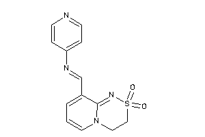 Image of (2,2-diketo-3,4-dihydropyrido[2,1-c][1,2,4]thiadiazin-9-yl)methylene-(4-pyridyl)amine