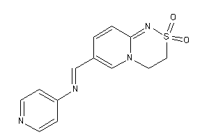Image of (2,2-diketo-3,4-dihydropyrido[2,1-c][1,2,4]thiadiazin-7-yl)methylene-(4-pyridyl)amine