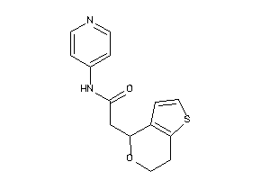2-(6,7-dihydro-4H-thieno[3,2-c]pyran-4-yl)-N-(4-pyridyl)acetamide