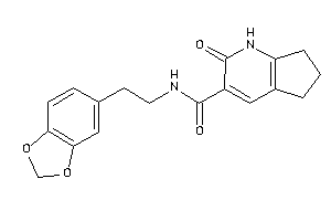 N-homopiperonyl-2-keto-1,5,6,7-tetrahydro-1-pyrindine-3-carboxamide