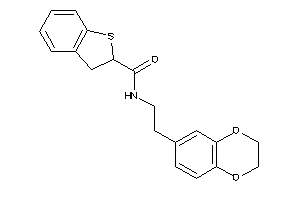 N-[2-(2,3-dihydro-1,4-benzodioxin-6-yl)ethyl]-2,3-dihydrobenzothiophene-2-carboxamide
