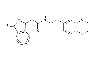 N-[2-(2,3-dihydro-1,4-benzodioxin-6-yl)ethyl]-2-phthalidyl-acetamide