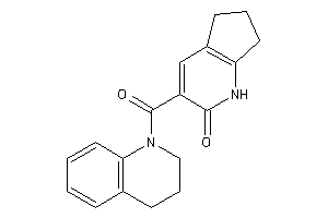 3-(3,4-dihydro-2H-quinoline-1-carbonyl)-1,5,6,7-tetrahydro-1-pyrindin-2-one