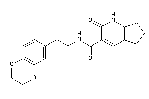 N-[2-(2,3-dihydro-1,4-benzodioxin-6-yl)ethyl]-2-keto-1,5,6,7-tetrahydro-1-pyrindine-3-carboxamide