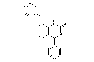 8-benzal-4-phenyl-1,3,4,5,6,7-hexahydroquinazoline-2-thione