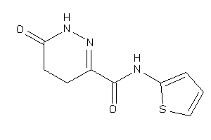 6-keto-N-(2-thienyl)-4,5-dihydro-1H-pyridazine-3-carboxamide