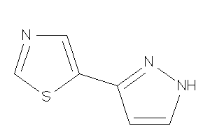 5-(1H-pyrazol-3-yl)thiazole