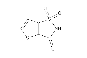 Image of 1,1-diketothieno[2,3-d]isothiazol-3-one