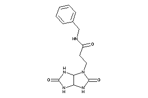 N-benzyl-3-(2,5-diketo-3,3a,4,6a-tetrahydro-1H-imidazo[4,5-d]imidazol-6-yl)propionamide
