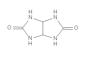 Image of 1,3,3a,4,6,6a-hexahydroimidazo[4,5-d]imidazole-2,5-quinone