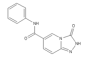 3-keto-N-phenyl-2H-[1,2,4]triazolo[4,3-a]pyridine-6-carboxamide