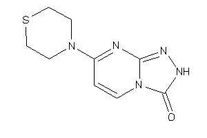 7-thiomorpholino-2H-[1,2,4]triazolo[4,3-a]pyrimidin-3-one