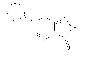 Image of 7-pyrrolidino-2H-[1,2,4]triazolo[4,3-a]pyrimidin-3-one