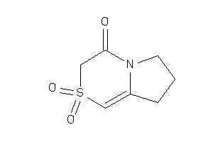 Image of 2,2-diketo-7,8-dihydro-6H-pyrrolo[2,1-c][1,4]thiazin-4-one