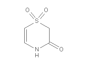 1,1-diketo-4H-1,4-thiazin-3-one