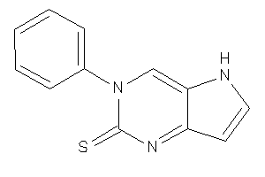 3-phenyl-5H-pyrrolo[3,2-d]pyrimidine-2-thione