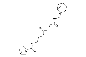 4-(2-furoylamino)butyric Acid [2-keto-2-(N'-norbornan-2-ylidenehydrazino)ethyl] Ester