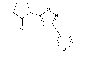 2-[3-(3-furyl)-1,2,4-oxadiazol-5-yl]cyclopentanone