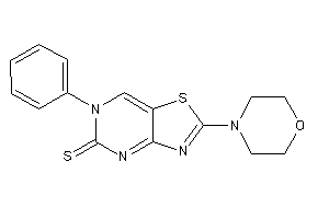 Image of 2-morpholino-6-phenyl-thiazolo[4,5-d]pyrimidine-5-thione