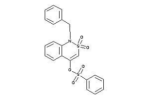 Benzenesulfonic Acid (1-benzyl-2,2-diketo-benzo[c]thiazin-4-yl) Ester