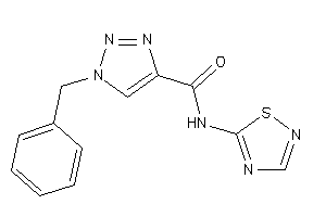 1-benzyl-N-(1,2,4-thiadiazol-5-yl)triazole-4-carboxamide