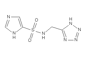 N-(1H-tetrazol-5-ylmethyl)-1H-imidazole-5-sulfonamide