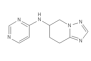 Image of 4-pyrimidyl(5,6,7,8-tetrahydro-[1,2,4]triazolo[1,5-a]pyridin-6-yl)amine