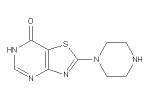 2-piperazino-6H-thiazolo[4,5-d]pyrimidin-7-one