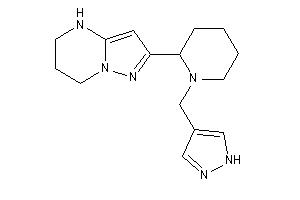 2-[1-(1H-pyrazol-4-ylmethyl)-2-piperidyl]-4,5,6,7-tetrahydropyrazolo[1,5-a]pyrimidine