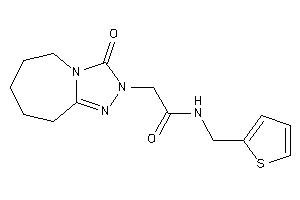 Image of 2-(3-keto-6,7,8,9-tetrahydro-5H-[1,2,4]triazolo[4,3-a]azepin-2-yl)-N-(2-thenyl)acetamide