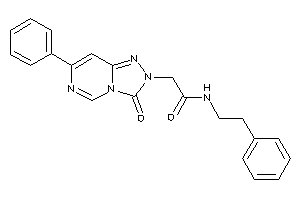 Image of 2-(3-keto-7-phenyl-[1,2,4]triazolo[3,4-f]pyrimidin-2-yl)-N-phenethyl-acetamide
