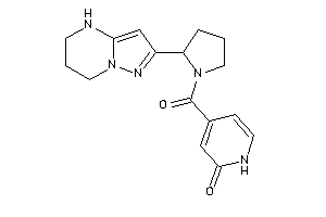 4-[2-(4,5,6,7-tetrahydropyrazolo[1,5-a]pyrimidin-2-yl)pyrrolidine-1-carbonyl]-2-pyridone