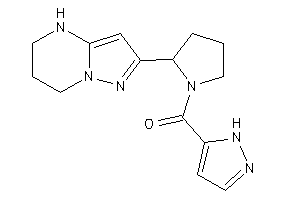 1H-pyrazol-5-yl-[2-(4,5,6,7-tetrahydropyrazolo[1,5-a]pyrimidin-2-yl)pyrrolidino]methanone