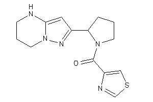 [2-(4,5,6,7-tetrahydropyrazolo[1,5-a]pyrimidin-2-yl)pyrrolidino]-thiazol-4-yl-methanone