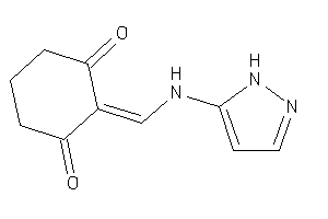Image of 2-[(1H-pyrazol-5-ylamino)methylene]cyclohexane-1,3-quinone